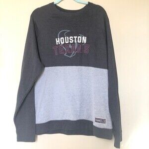 NFL Houston Texans Colorblock Sweatshirt 2XL